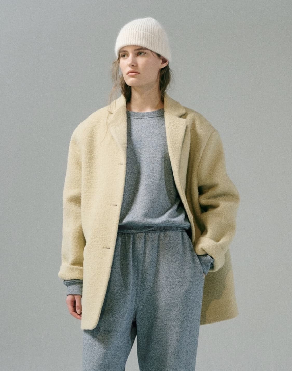 샵레터 letter 테디 부클 코트 상품이미지1