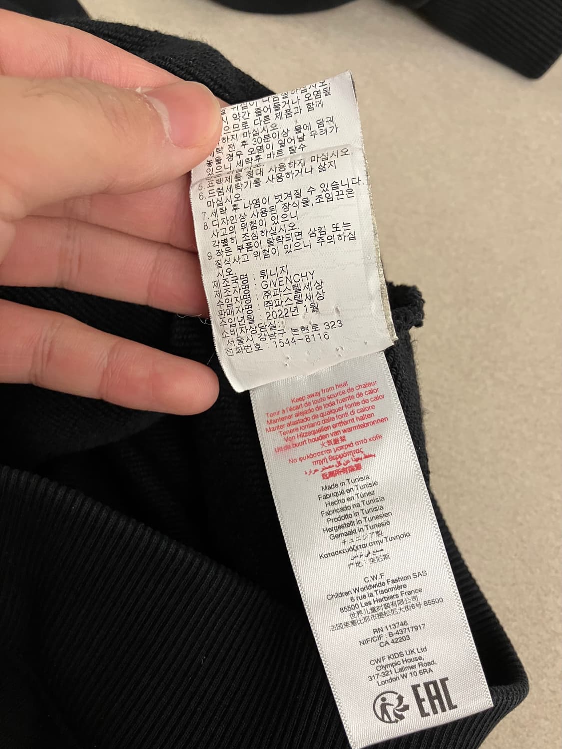 Givenchy hoodie zip up 상품이미지5