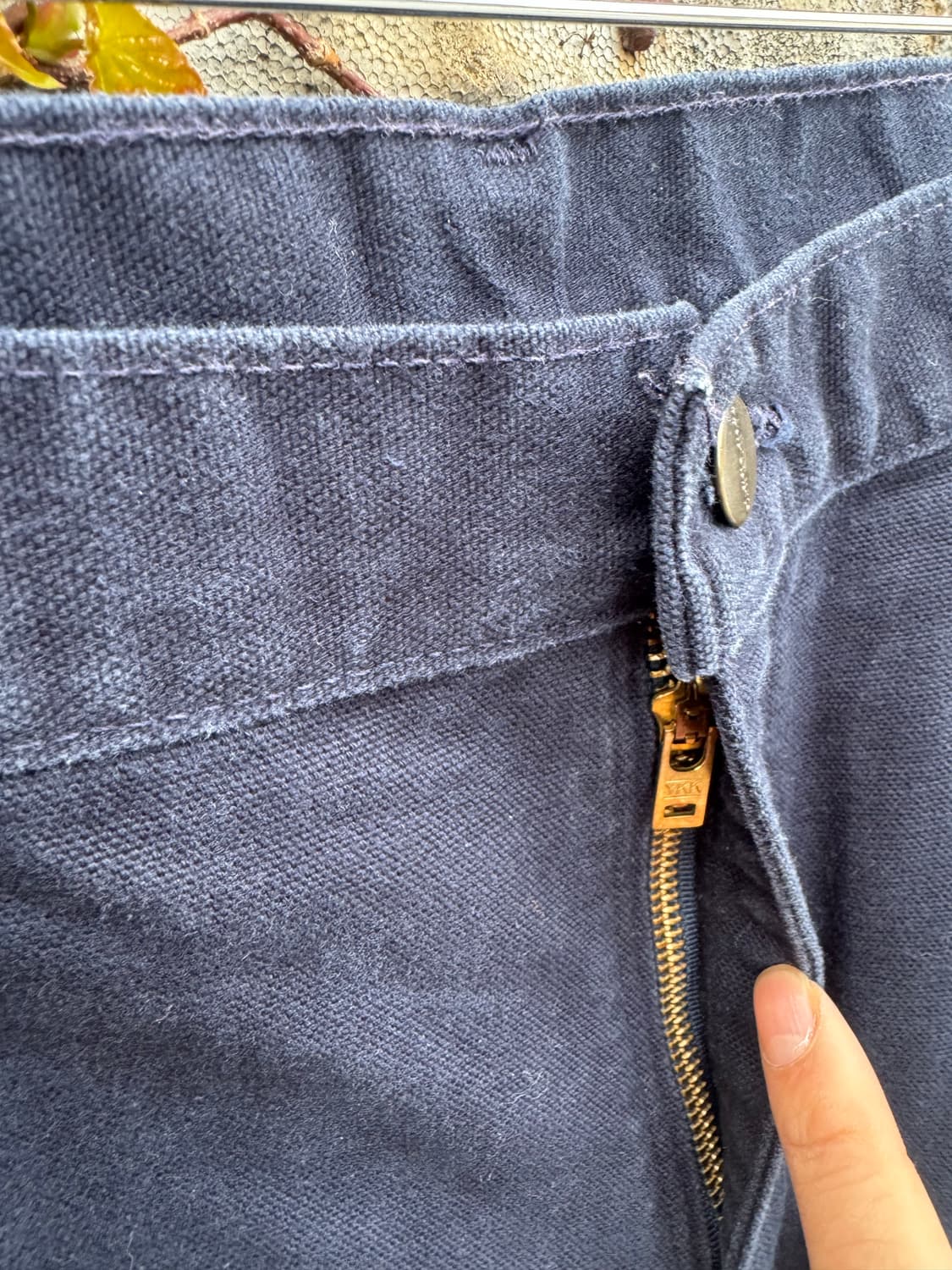 칼하트 빈티지 b11 mdt 네이비 카펜터 싱글니 워크 팬츠 38 상품이미지5