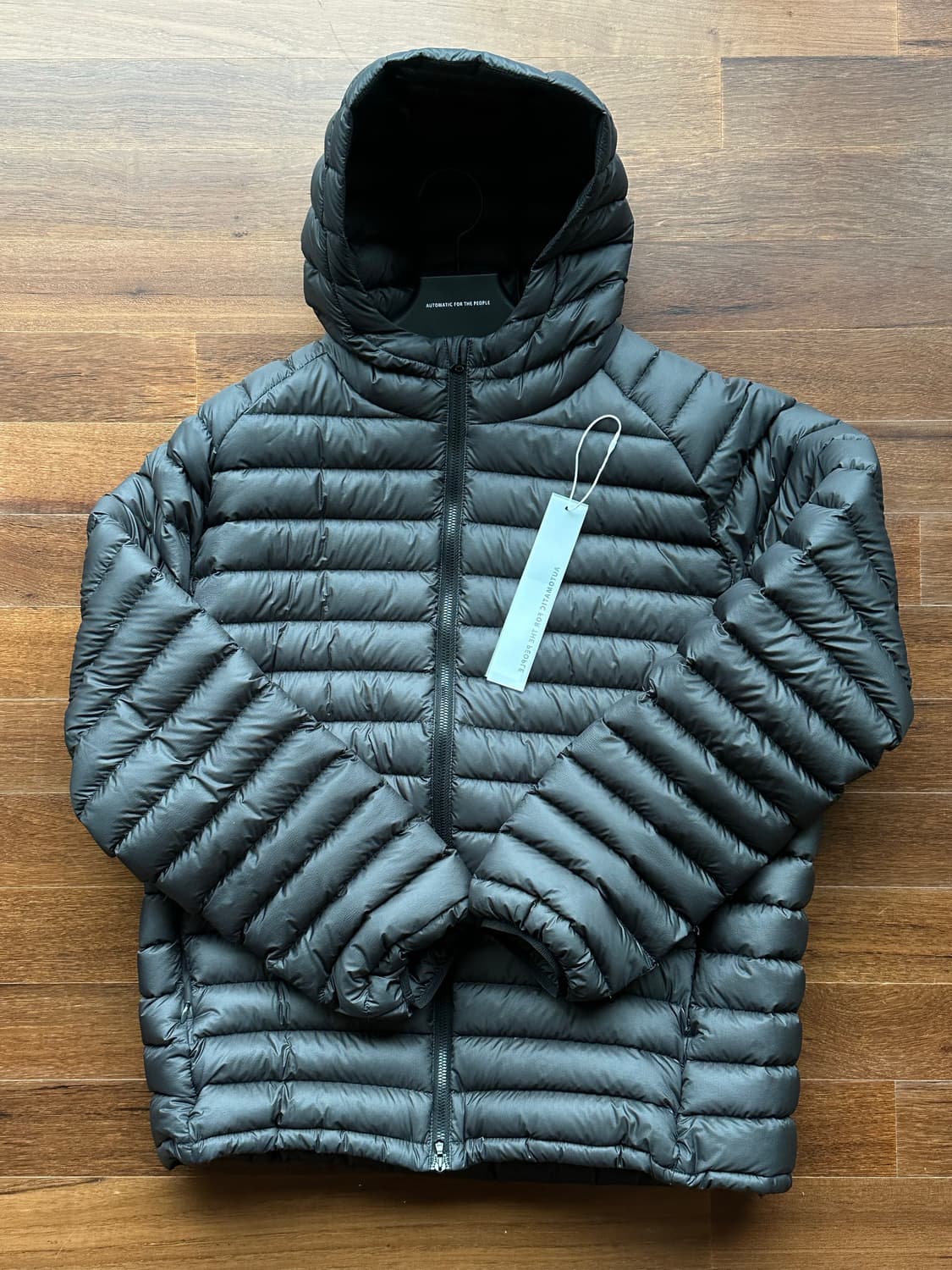 [2] 오토매틱포더피플 라이트다운 자켓 차콜 상품이미지3