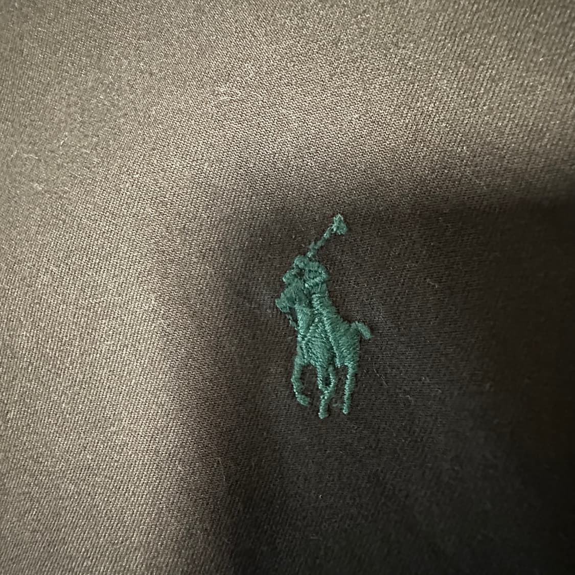 POLO RALPH LAUREN oxford shirt darkbrown 상품이미지3