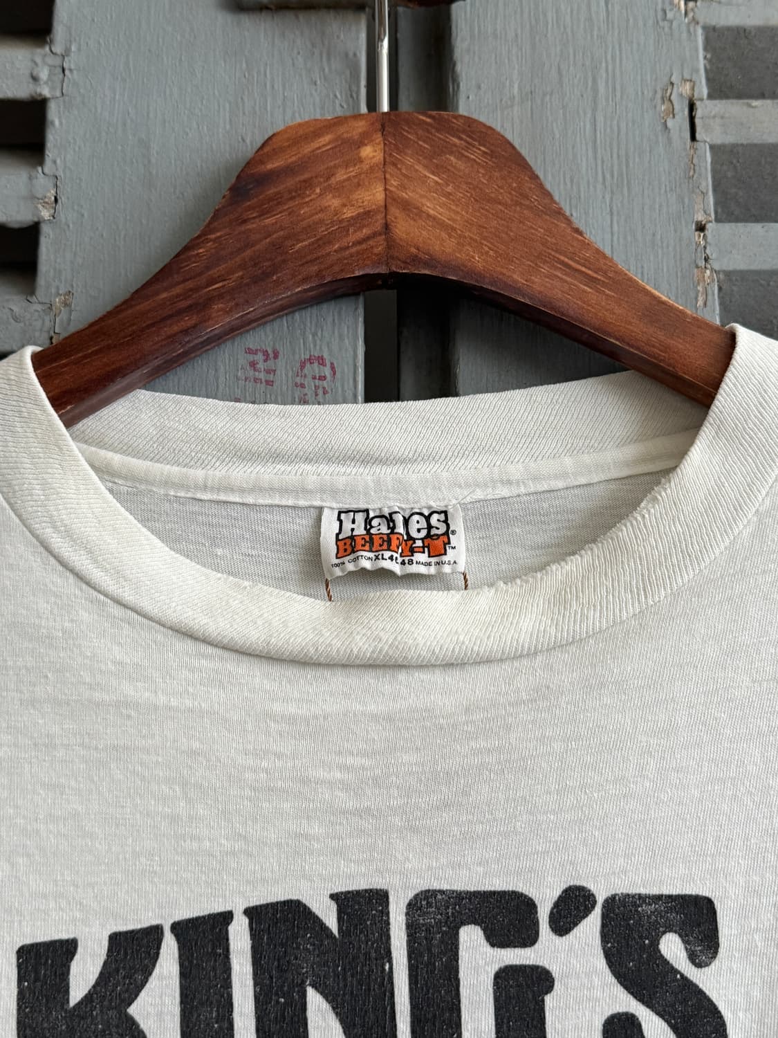 [XL]80's KING'S Hawaiian Bread 레이싱 티셔츠 상품이미지3