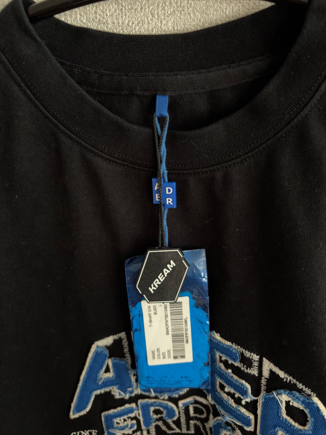 아더에러 에드카 로고 반팔 티셔츠 블랙 L 상품이미지2