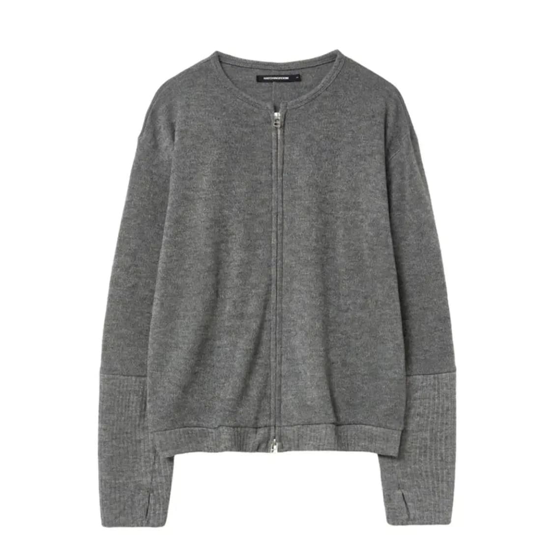 해칭룸 레이어 가디건 그레이 3사이즈 상품이미지1