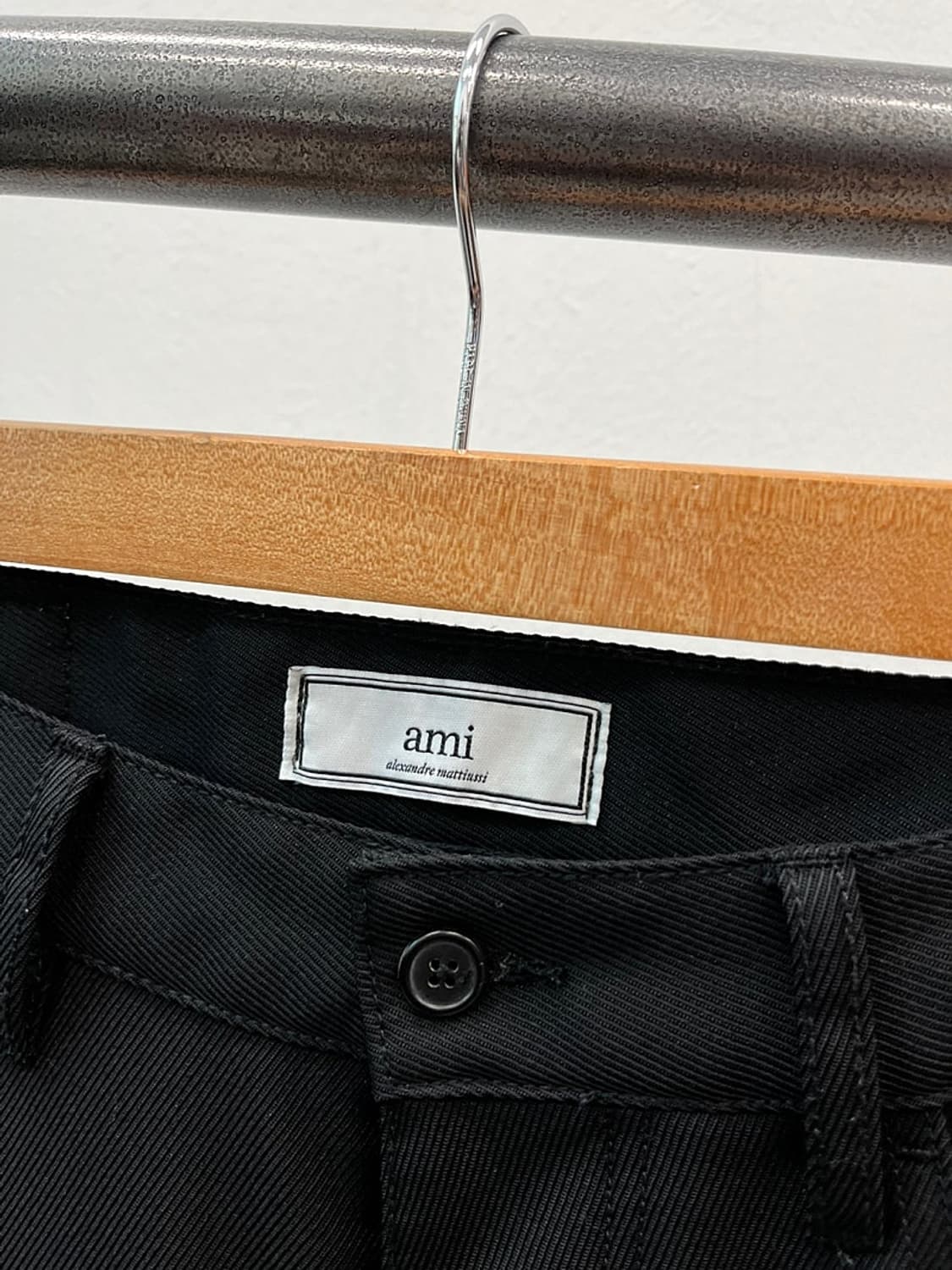 33) 아미 스판 블랙팬츠  상품이미지6