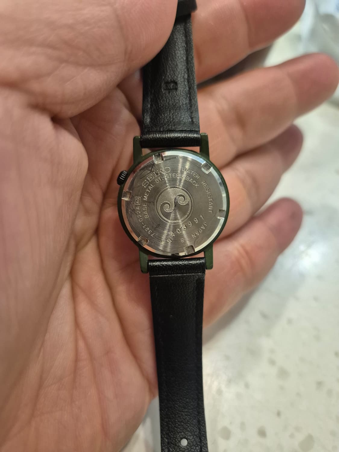 *무료배송* 세이코 빈티지 시계 7321-022a 올리브색상 상품이미지3