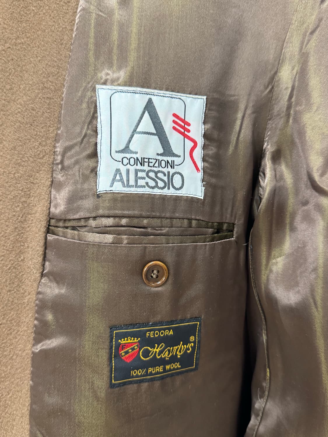 ALESSIO 벨티드 울 코트 (Made in Italy) 상품이미지7