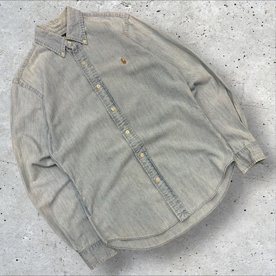 [S] 폴로 랄프로렌 슬림핏 데님 셔츠 남방 D188 상품이미지1