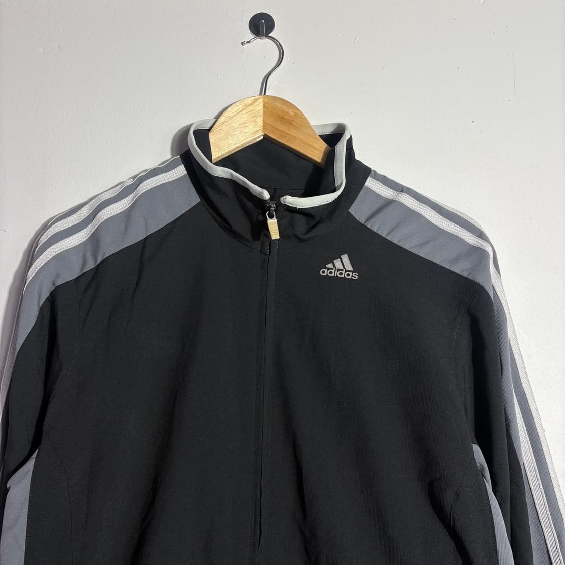아디다스 삼선 트랙 자켓 블랙 (무료배송) 상품이미지4