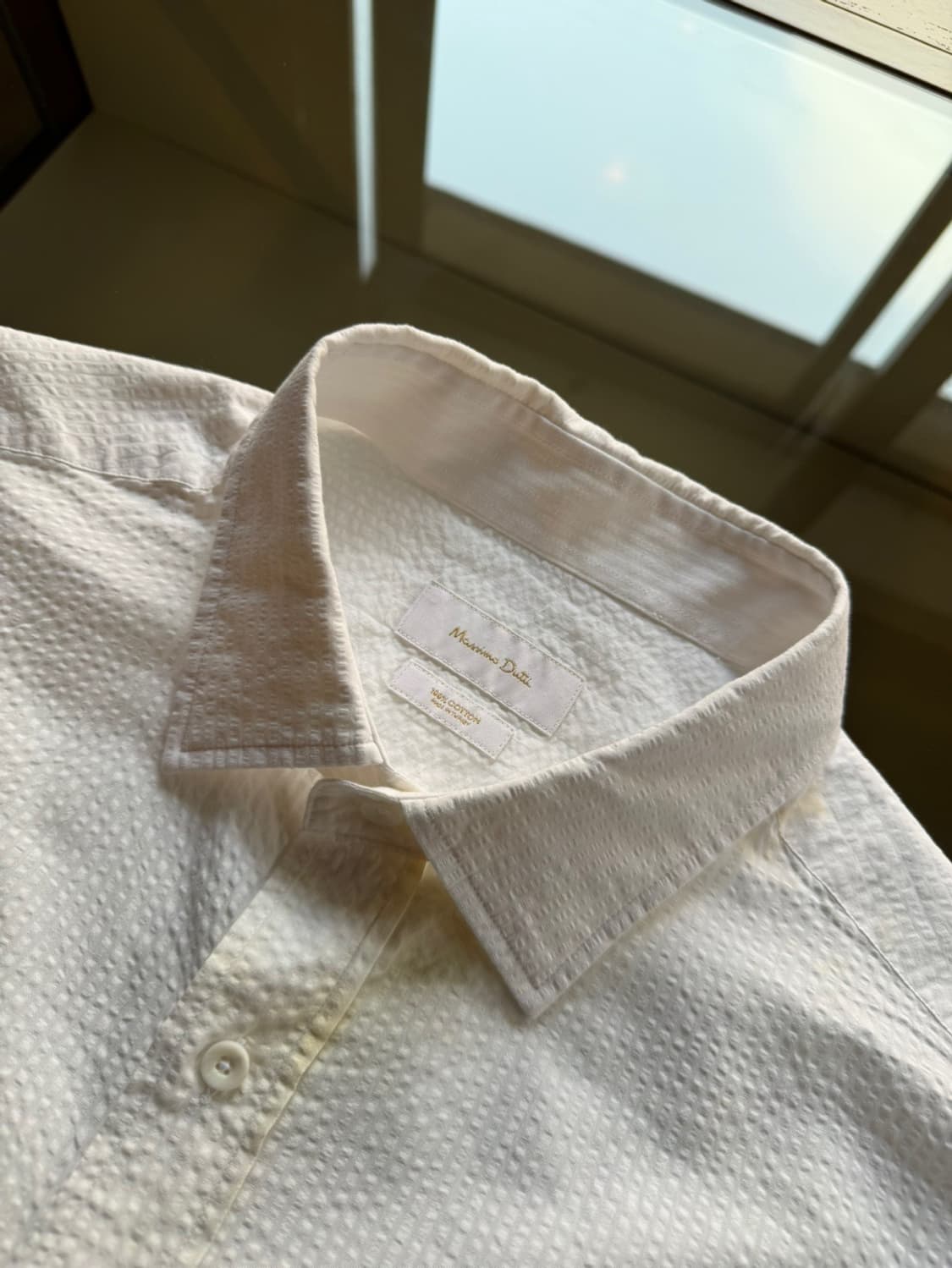 마시모두티 시어서커 셔츠 100 상품이미지8