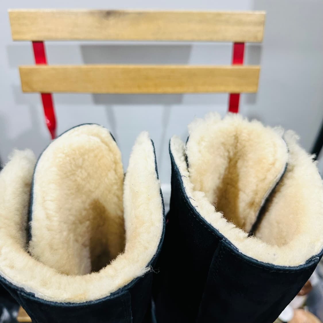 250) UGG 어그 부츠 여성 여자 부츠 Whitley 블랙 롱 부츠 상품이미지5