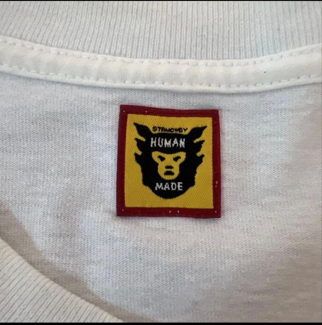 휴먼 메이드 그래픽 아티스트 베르디 협업 빅 롱슬리브 티셔츠 화이트 상품이미지3