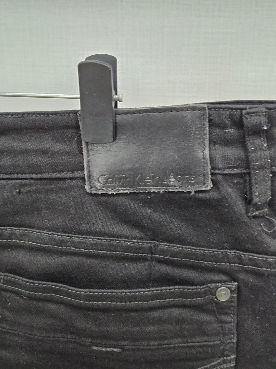 캘빈클라인 블랙 면바지 36사이즈 상품이미지4