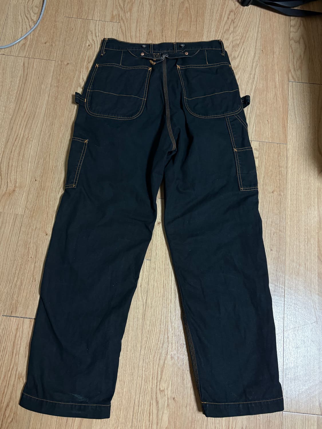 캐피탈 럼버팬츠 블랙 1사이즈 상품이미지6