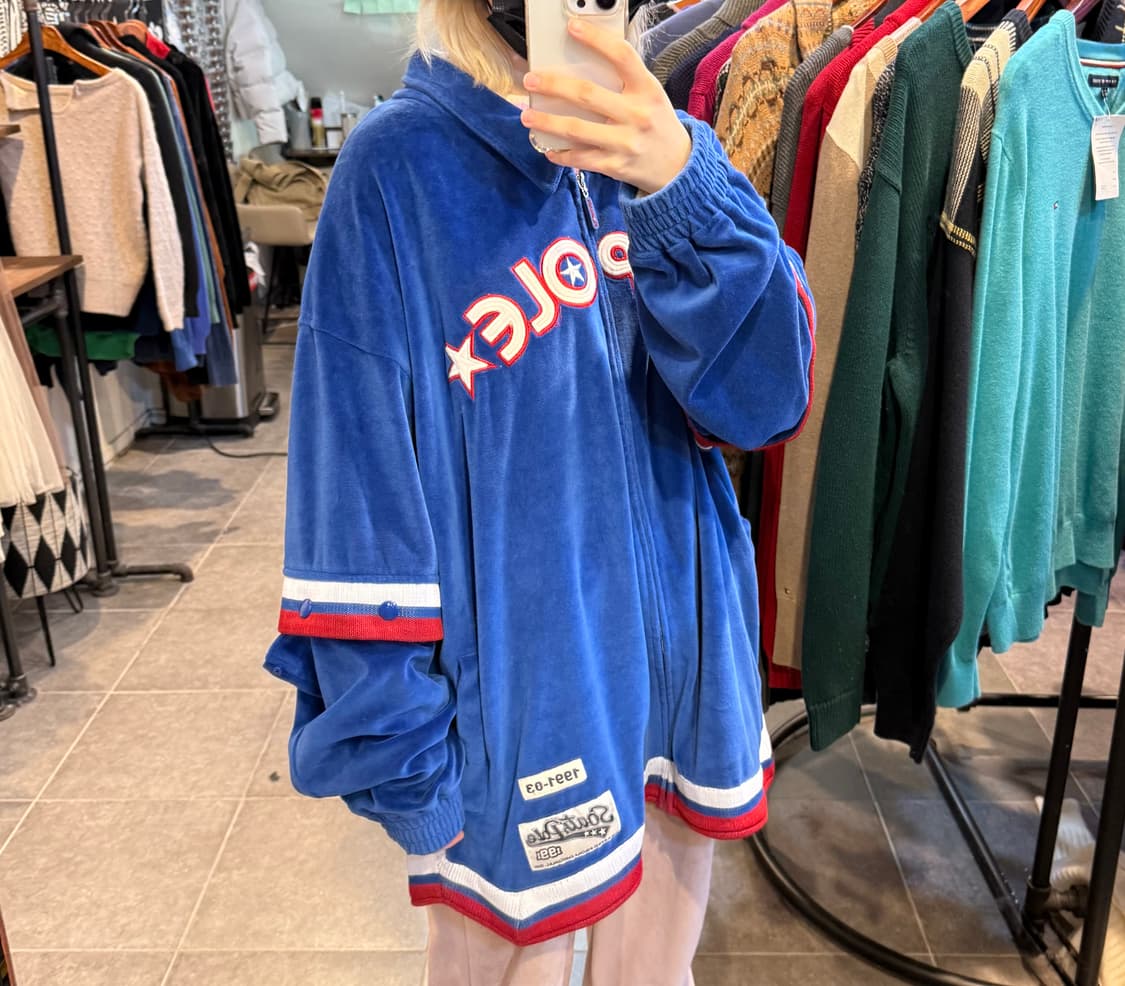 [NO.9] southpole 벨벳 져지 상품이미지2