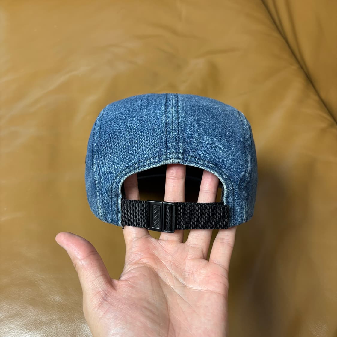 Supreme 슈프림 워시드 데님 캠프캡 모자 (Washed Denim) 상품이미지7