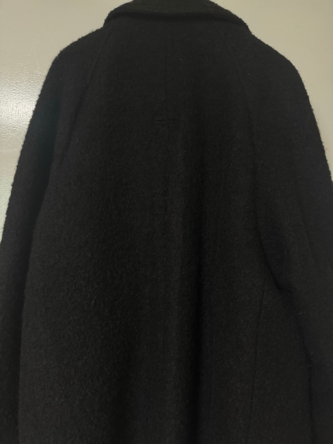 노멜렛 베스티 부클 하프 코트 블랙 상품이미지6