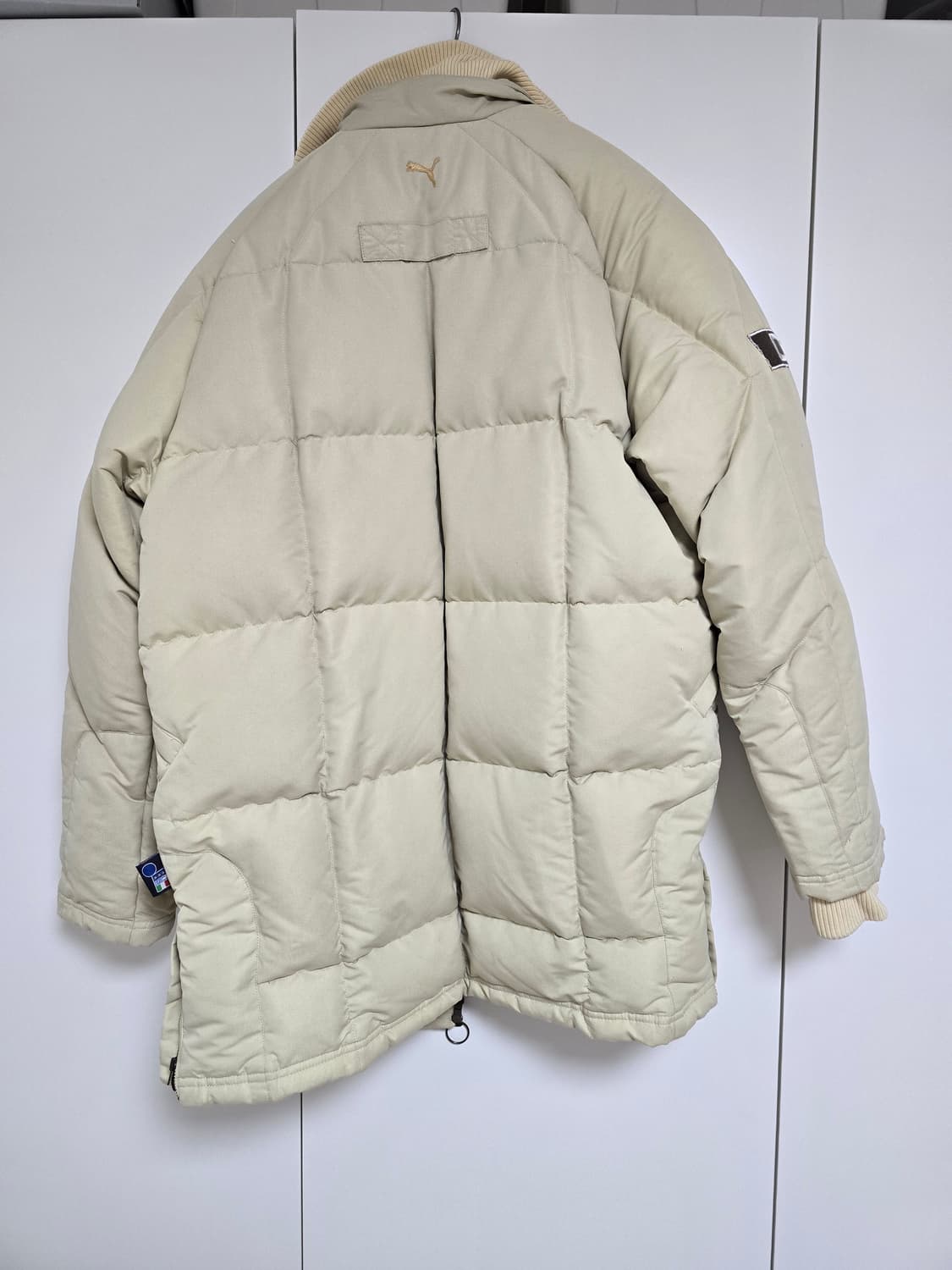 90s 빈티지 푸마 스웨덴 오리털 롱패딩 L 상품이미지4