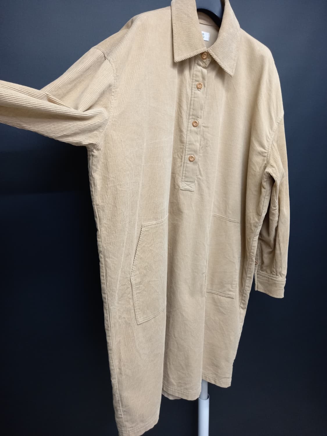 새 톰보이 코듀로이 골덴 롱 원피스 F 44-77 상품이미지5