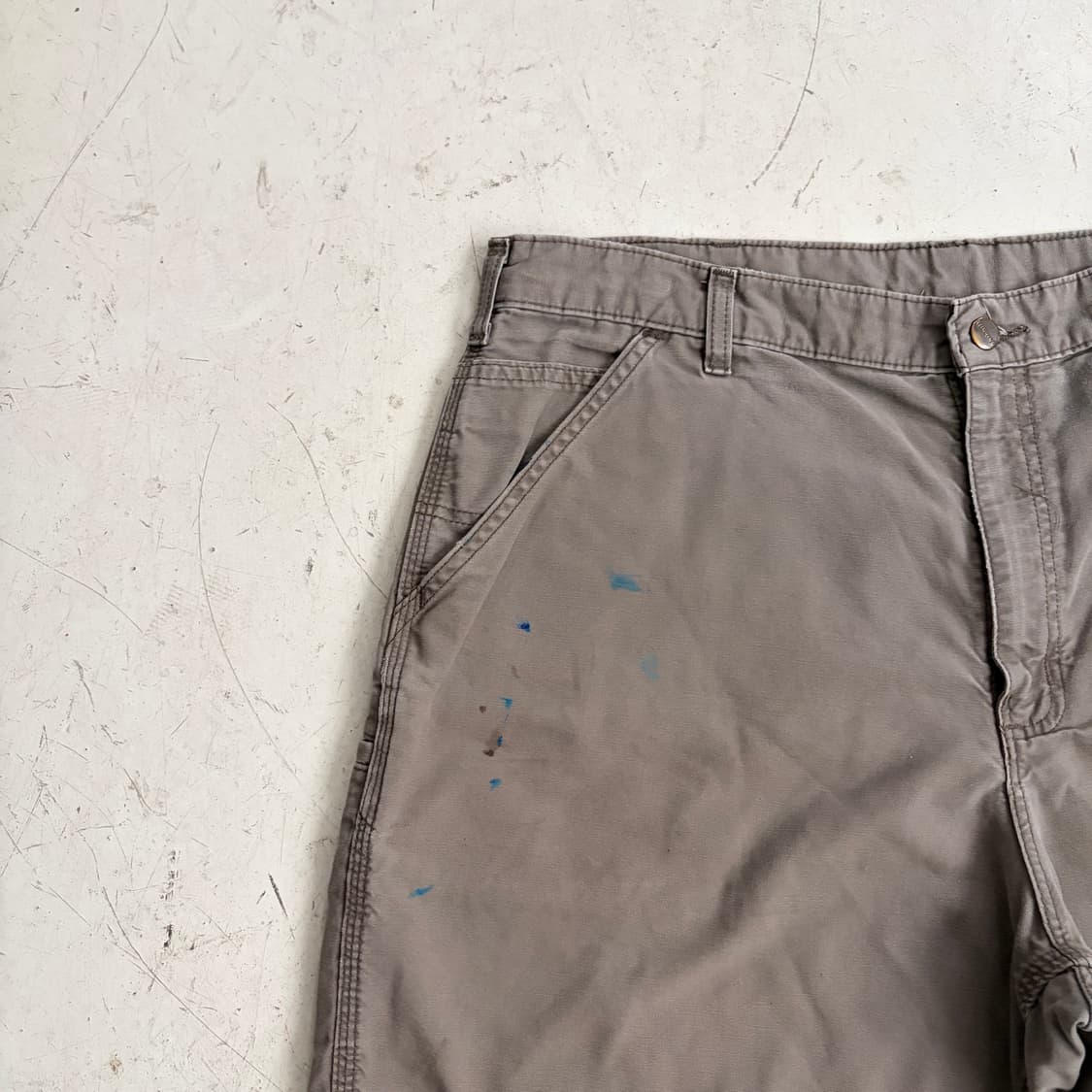 칼하트 빈티지 카펜터 워크 반바지 38 상품이미지5