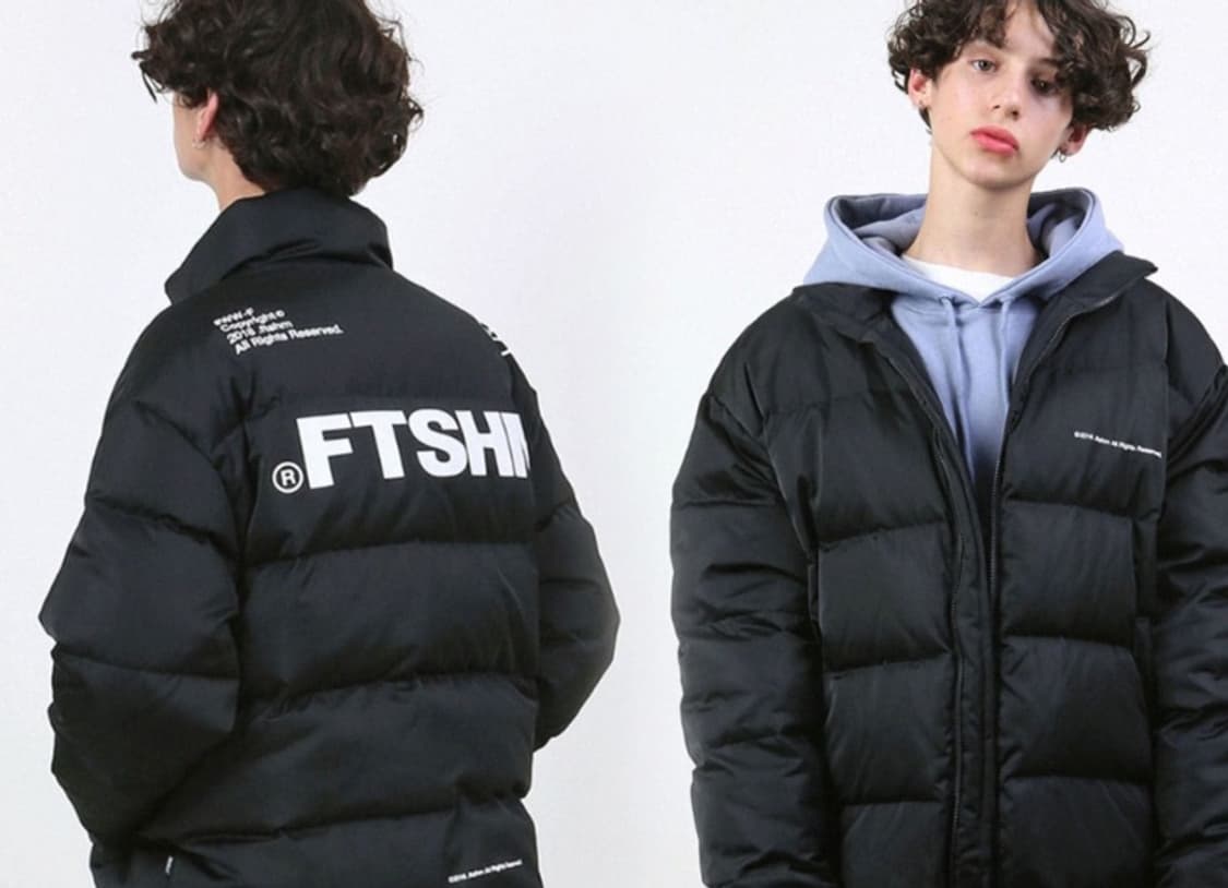 FTSHM 패티즘 블랙 오리털 패딩 상품이미지1