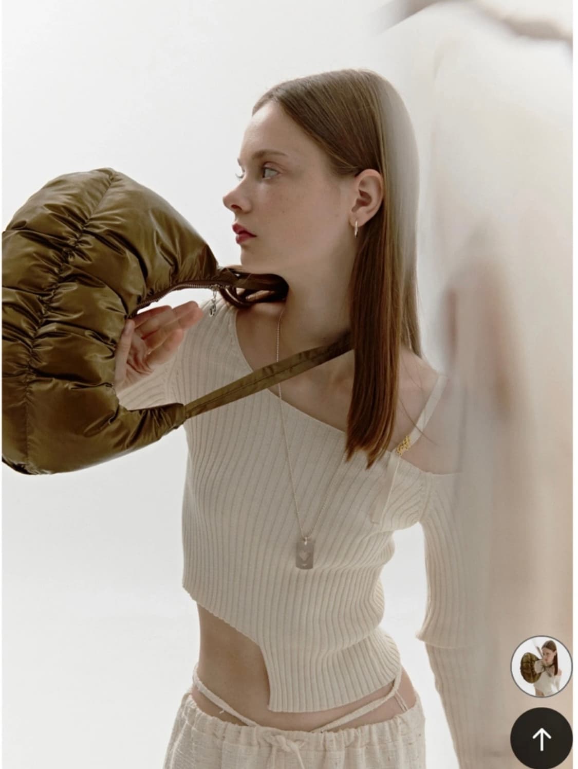 소프트서울 softseoul 브레드 패딩백 상품이미지3