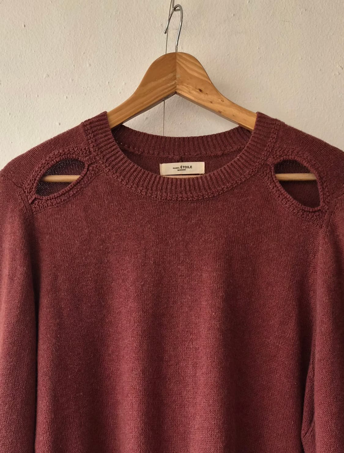 이자벨마랑 에뚜왈 여성 컷다운라운드니트 038사이즈 상품이미지1