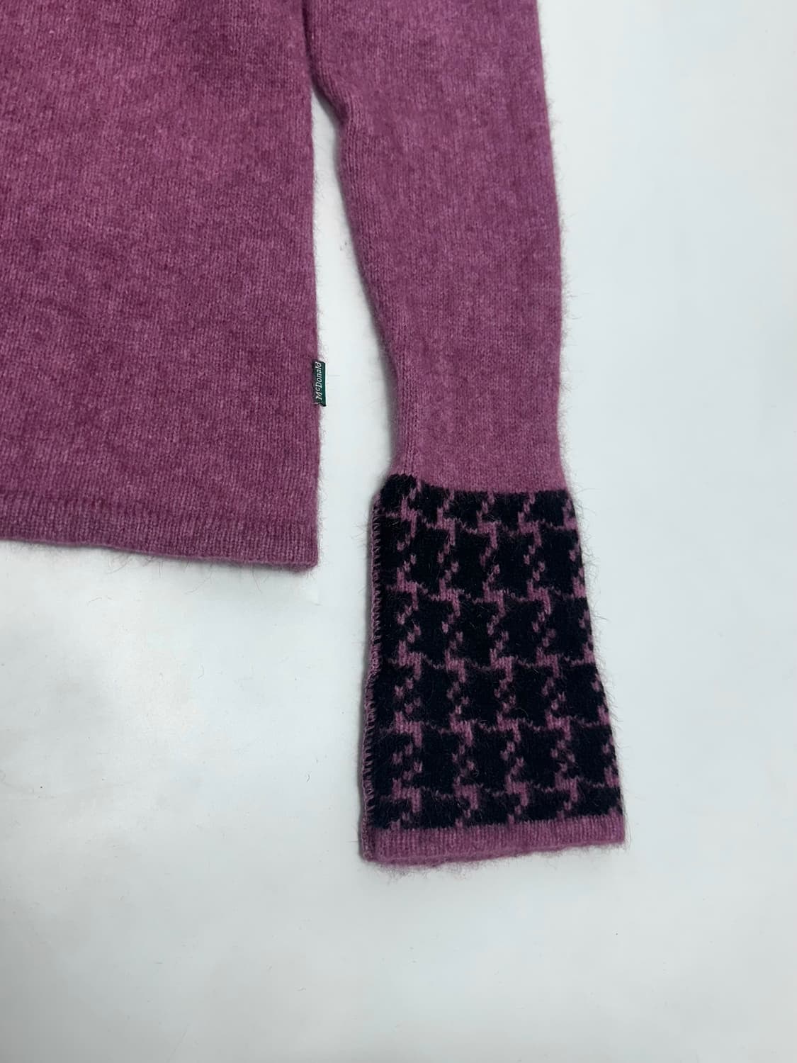 McDonalad 램스울 니트 집업 자켓 상품이미지5