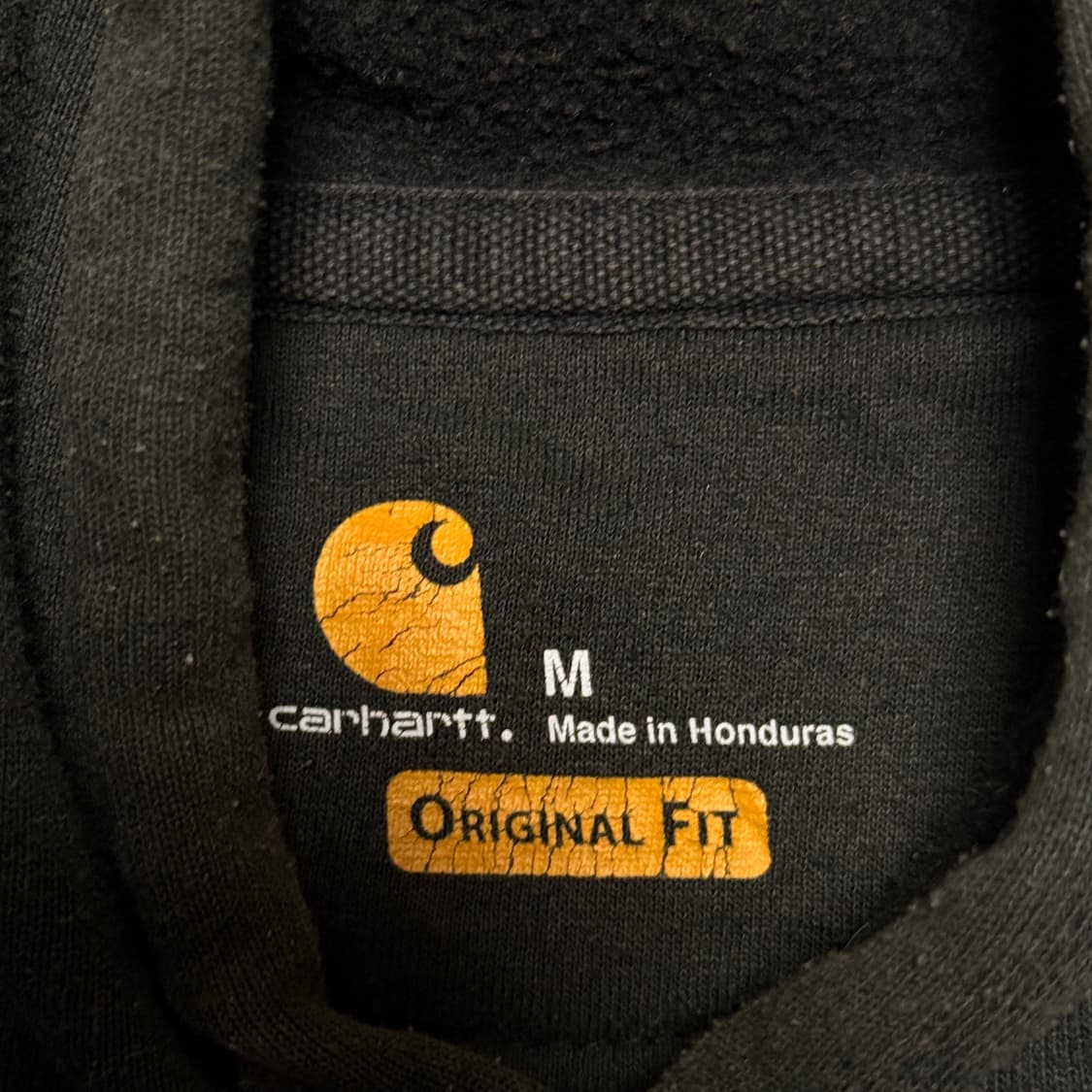 칼하트 블랙 사이드라인 후드티 m 상품이미지6
