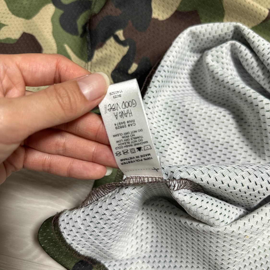 Stussy 4x4 Mesh Football Jersey Camo - M 상품이미지6