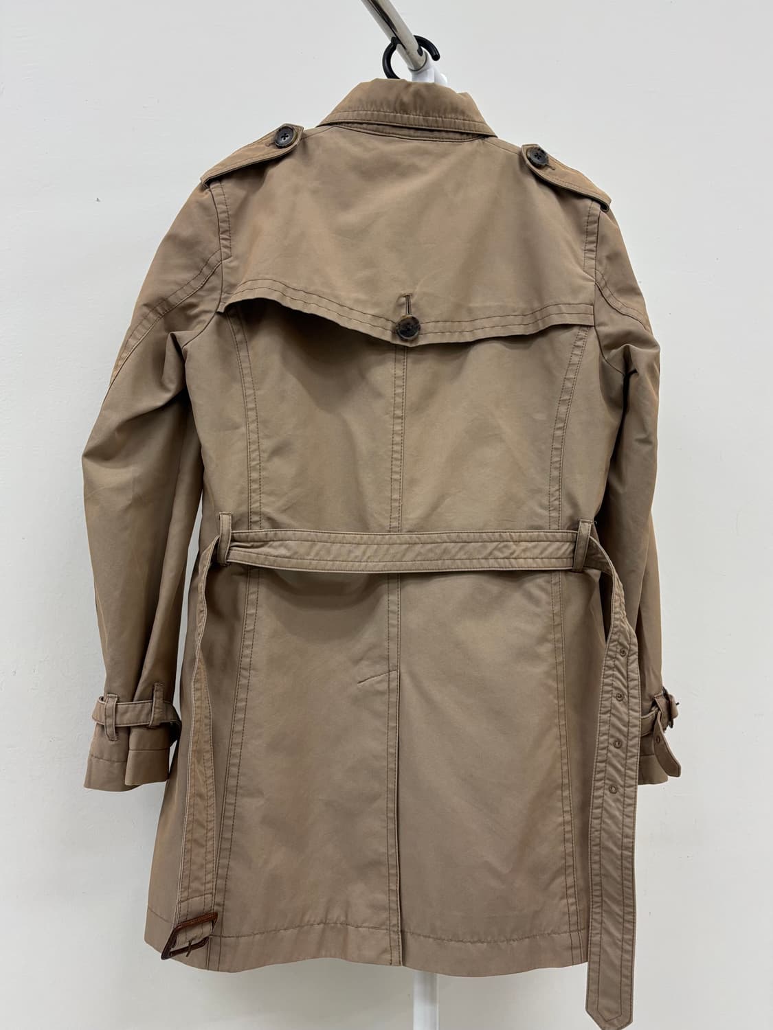 빈티지 베이지 트렌치 코트 상품이미지8