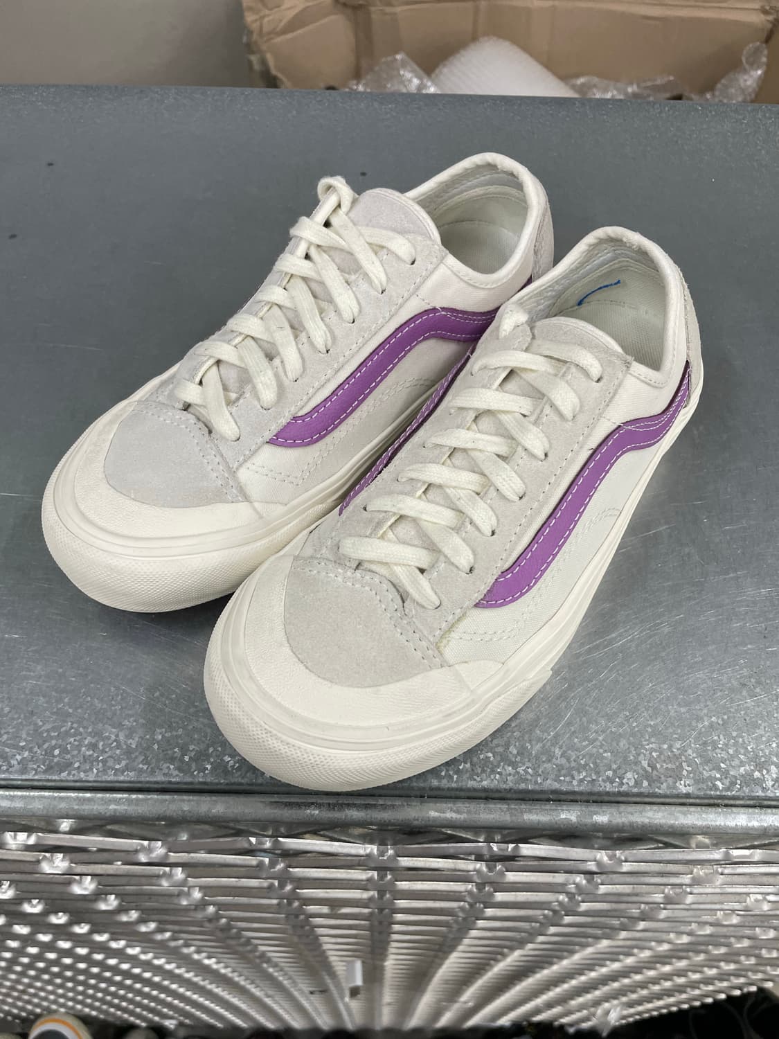 반스 스타일 36 화이트 퍼플 230 (gr-4158) 상품이미지2