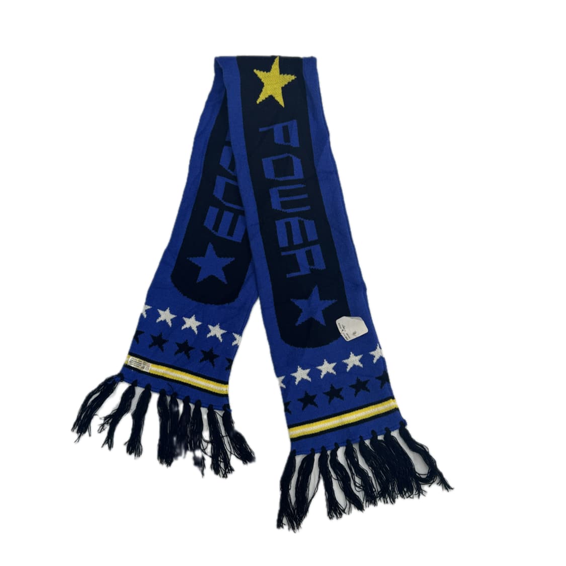 POWER 빈티지 블루 스타 테슬 머플러 목도리 겨울 스트릿 올드스쿨 상품이미지2