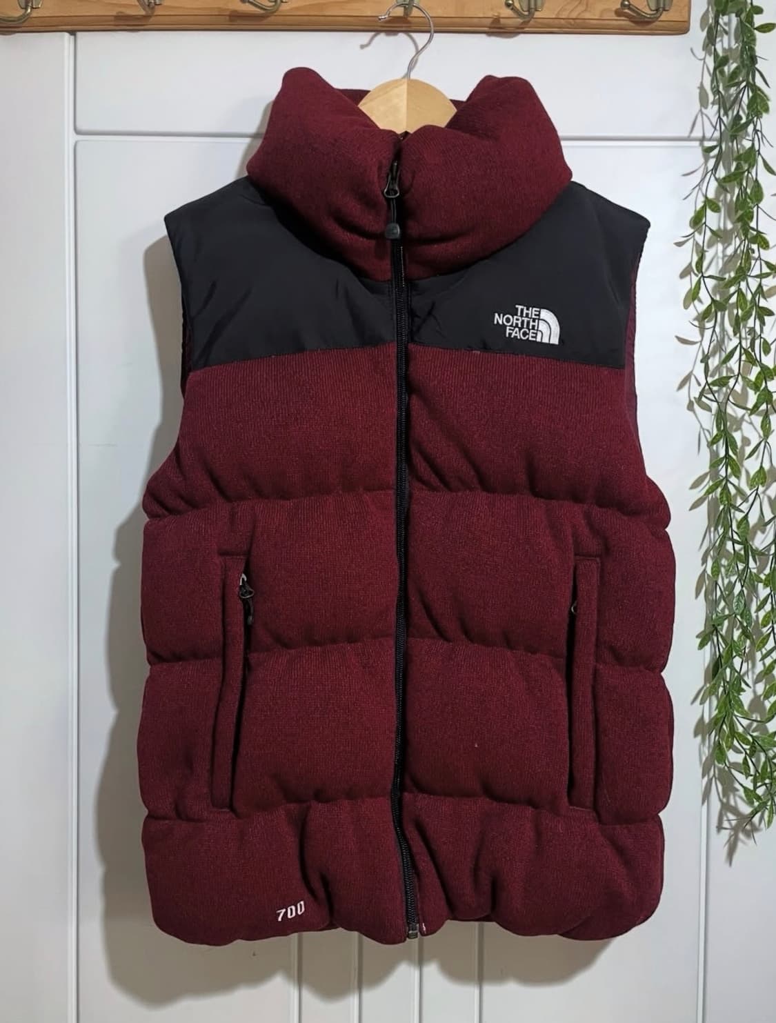 노스페이스 구스다운 니트 베스트 상품이미지1