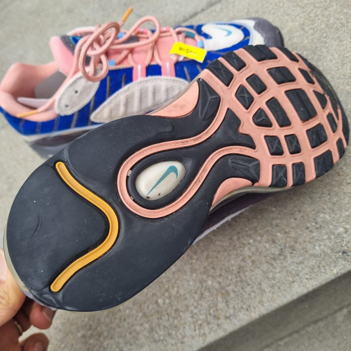 나이키 에어맥스98 코듀로이 데저트샌드 크X가격46만 크린토피아세탁완료 상품이미지4