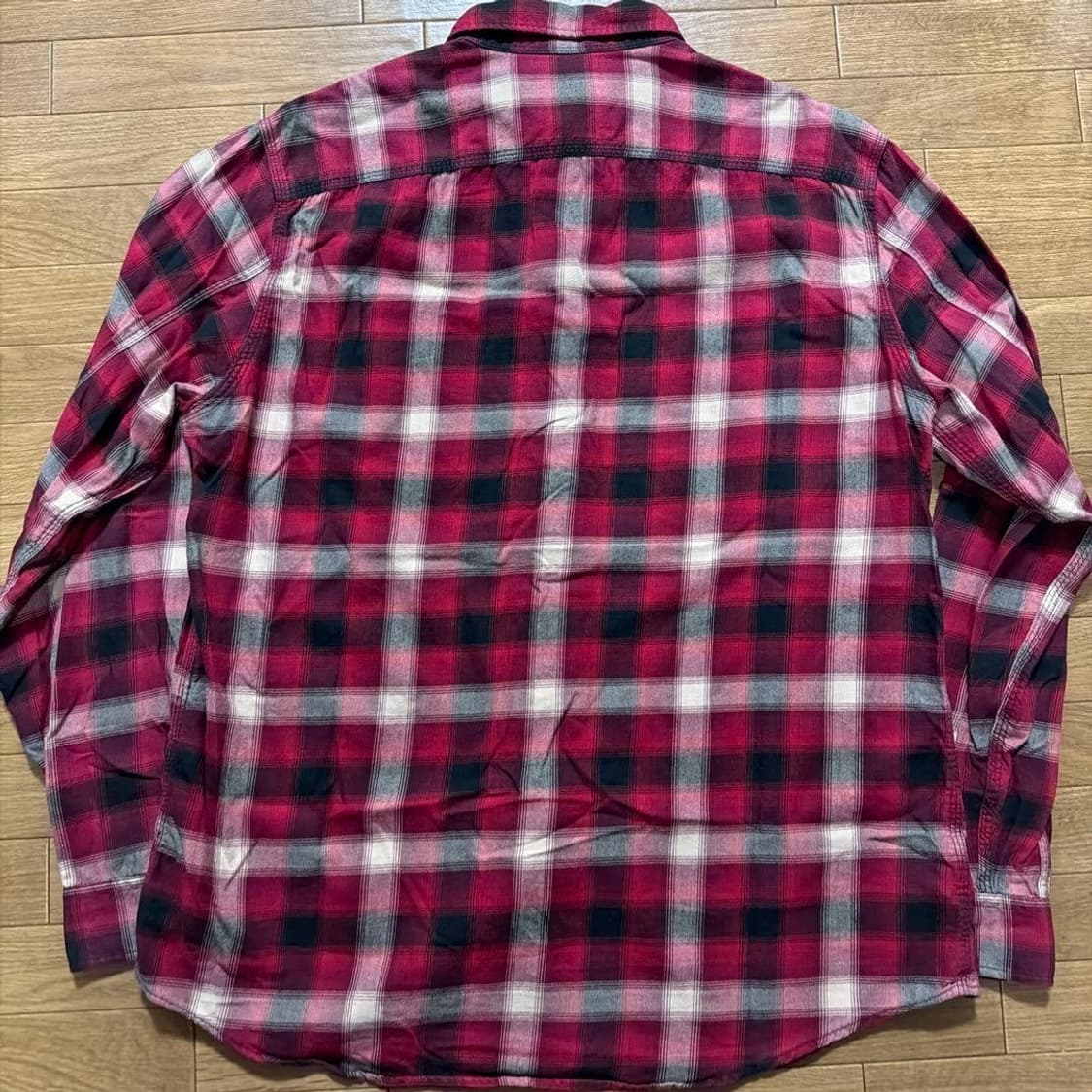 RRL 울블렌딩 체크셔츠 상품이미지3