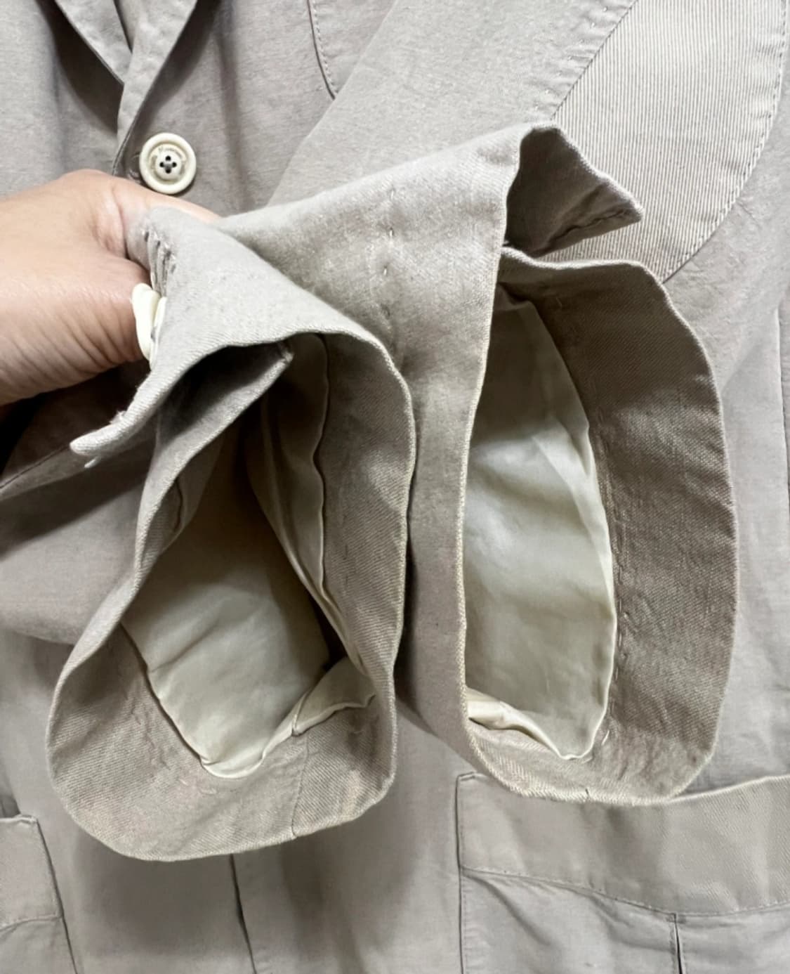 마시모뚜띠 남성 코튼린넨자켓
 상품이미지6