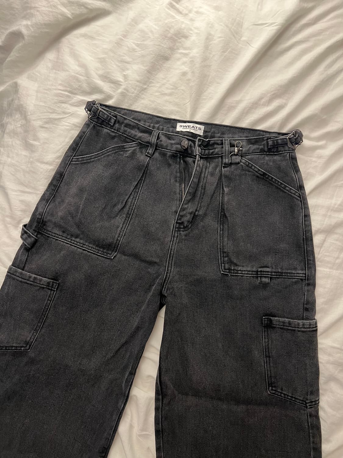 sweatscollective 데님 유틸리티 팬츠 M 상품이미지6
