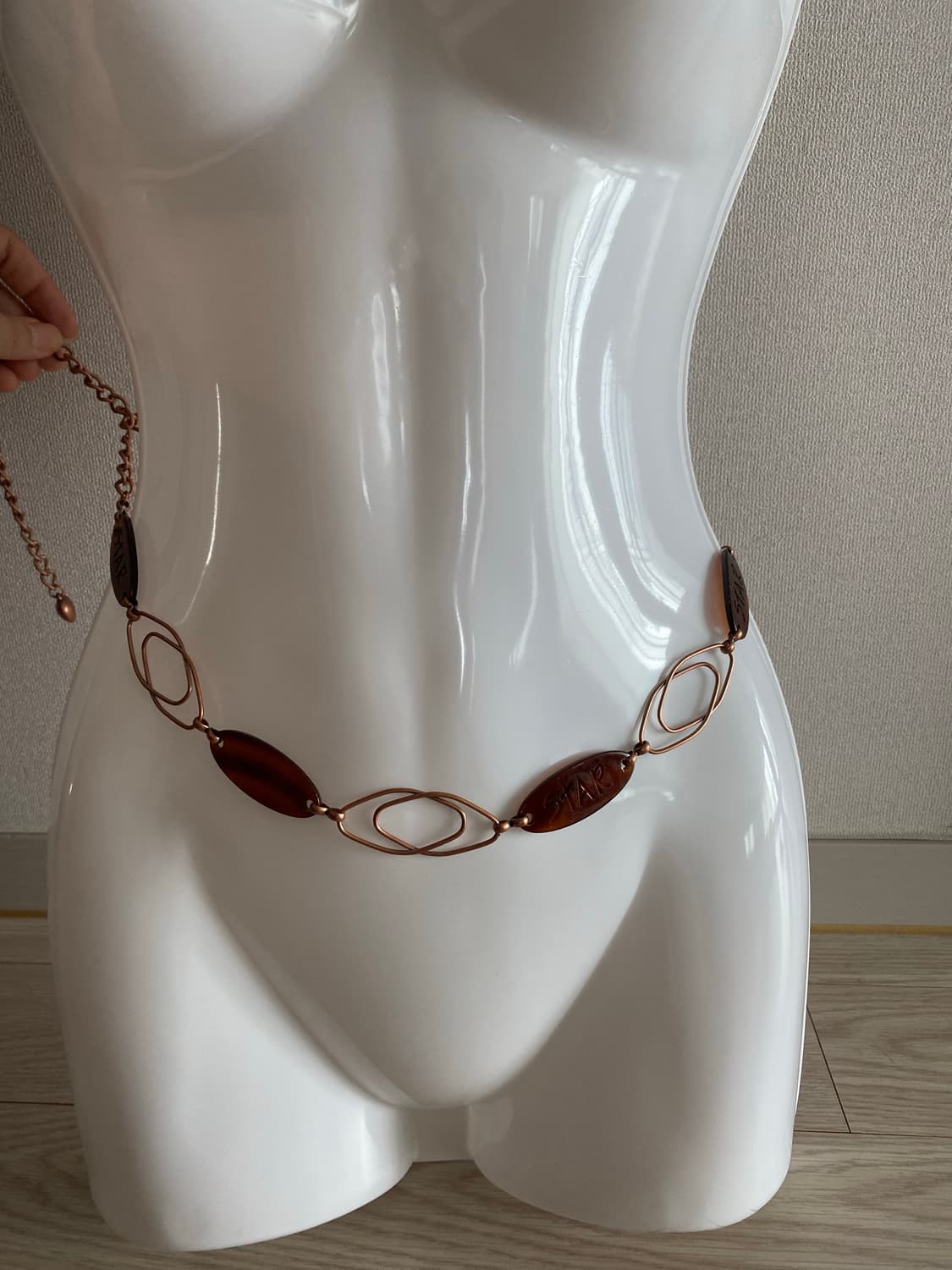 빈티지 펑크 갸루 스타 체인 벨트 상품이미지7