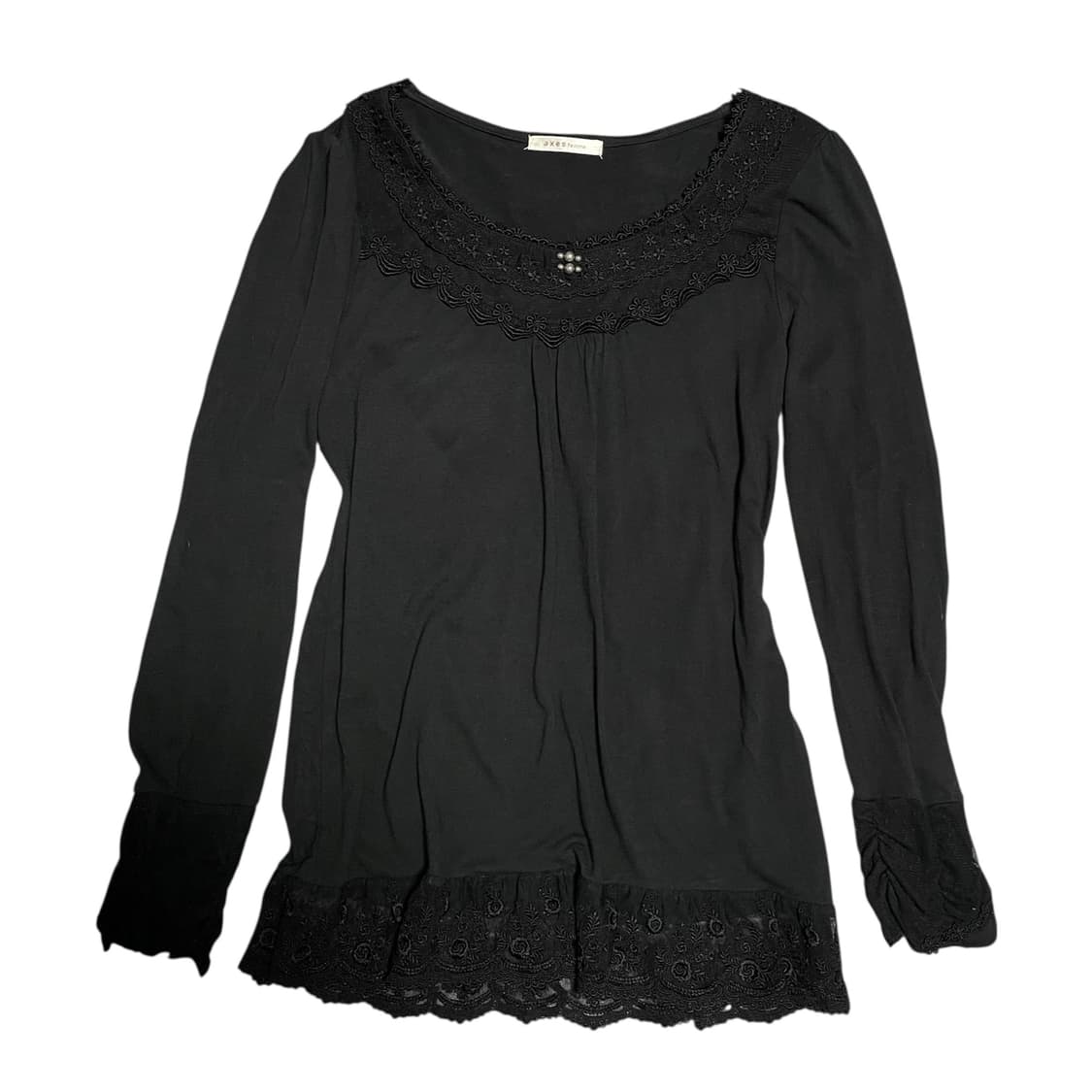  다크페어리롱슬리브 일본빈티지고스지뢰펑크로맨틱갸루니혼진모리걸핀터00s 상품이미지5