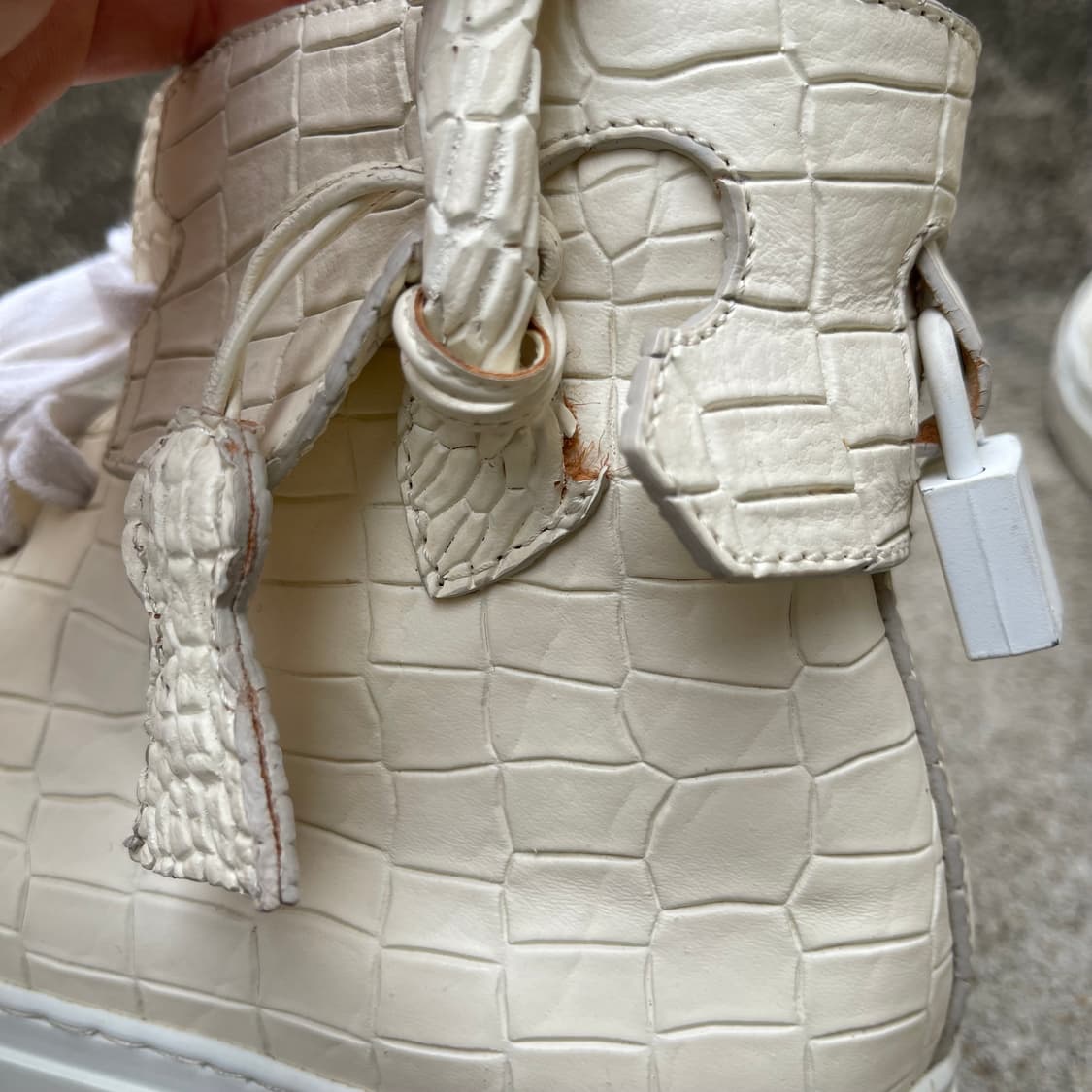 [42] Buscemi X En Noir 레더 하이탑 스니커즈 (270) 상품이미지7