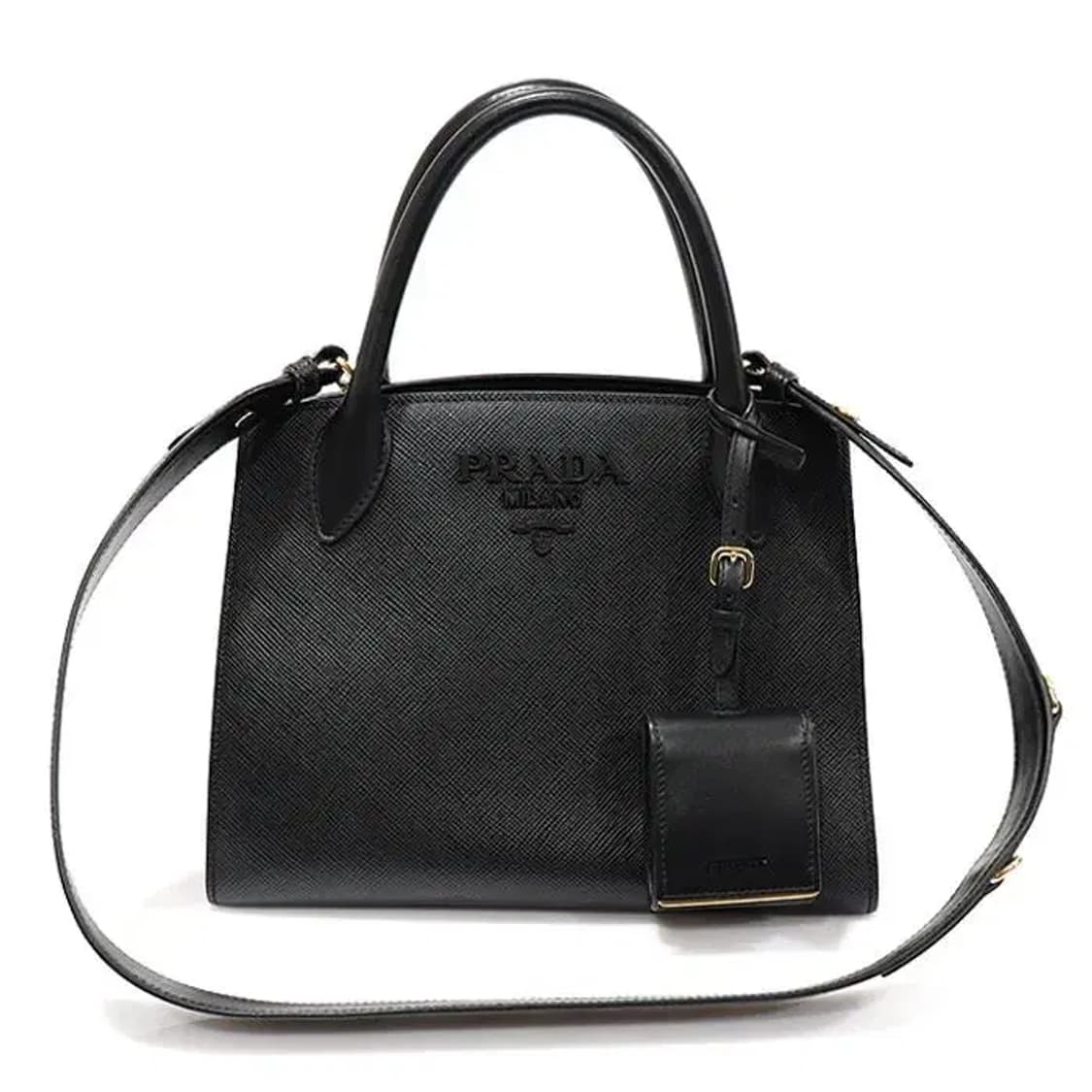 프라다 1BA156 사피아노 퀴르 모노크롬 2WAY EP85098PR 상품이미지1