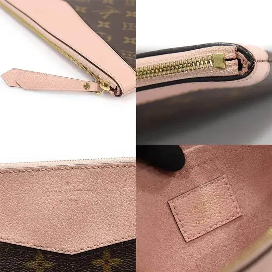 루이비통 M62942 로즈 파우더 모노그램 캔버스 데일리 파우치 클러치 상품이미지7