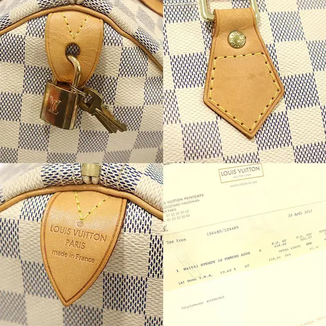 루이비통 N41533 다미에 아주르 스피디 30 토트백 GM42017LV 상품이미지7