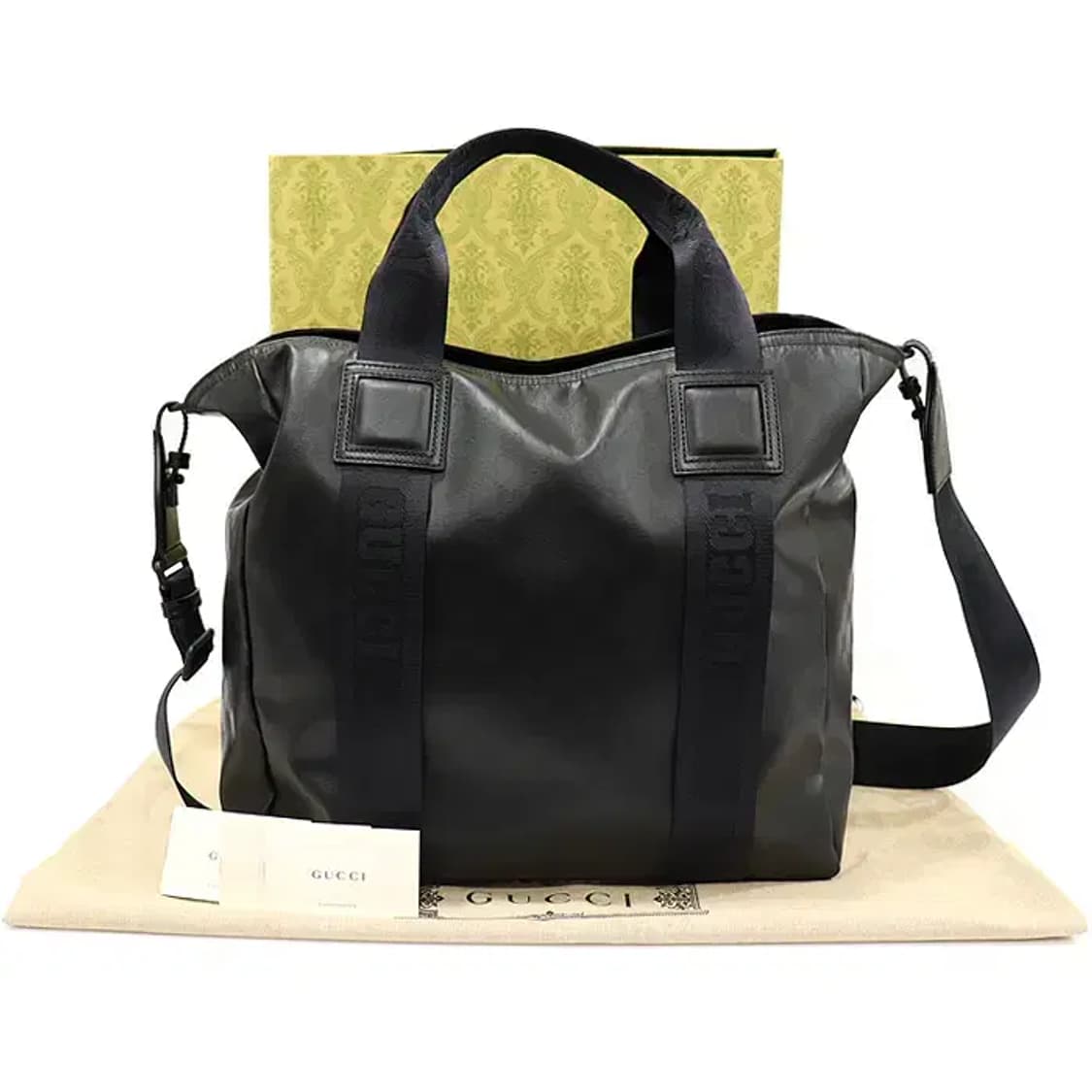 구찌 779816 블랙 매트  크리스탈 토트 2WAY EP28480GU 상품이미지2