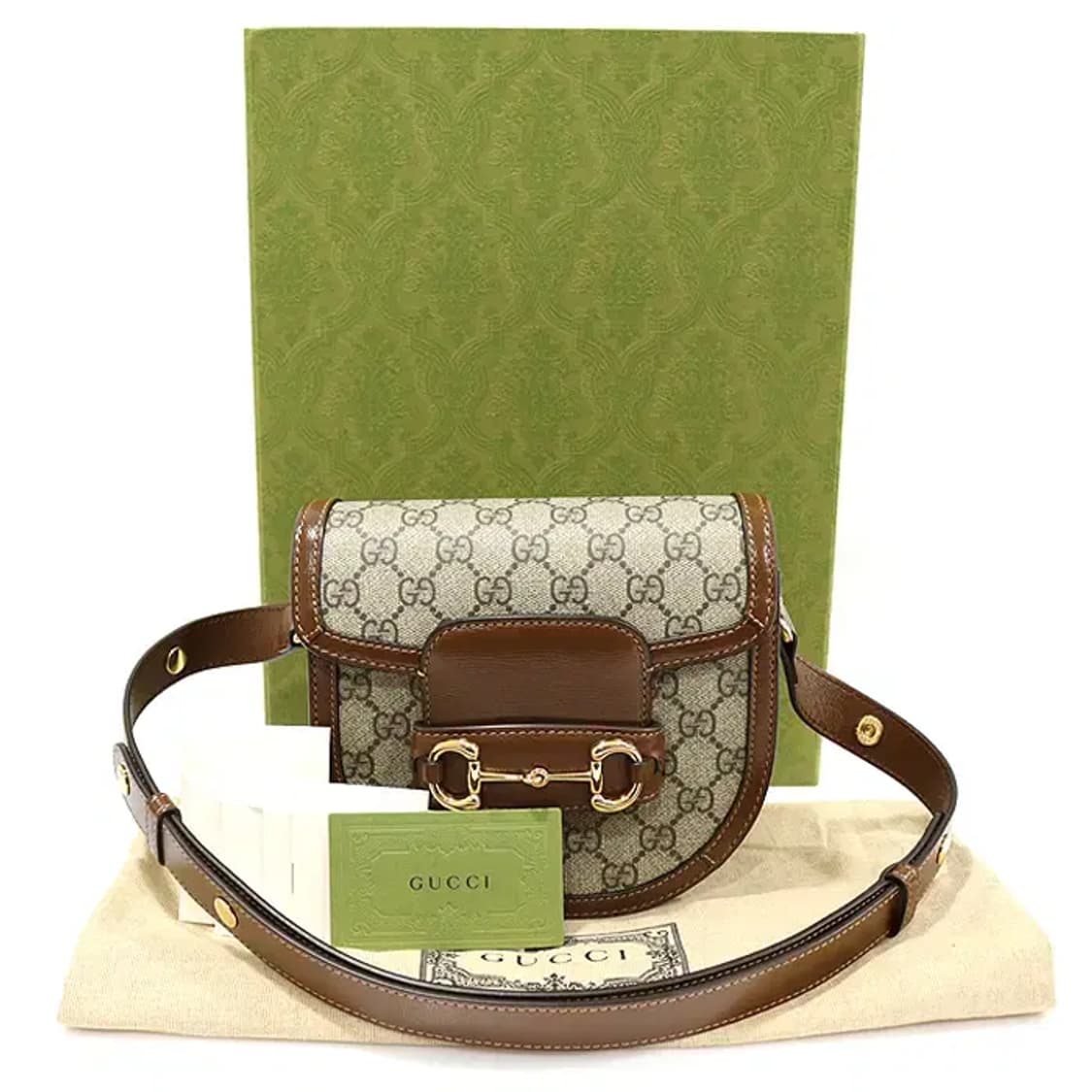 구찌 760191 수프림 캔버스 홀스빗 1955 숄더백 EP11528GU 상품이미지2