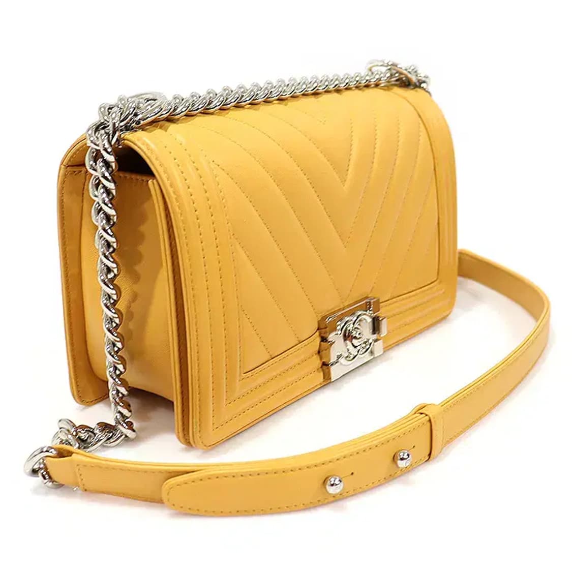 샤넬 A67086 쉐브론 올드 보이 샤넬 미듐 숄더백 EP50445CH 상품이미지3