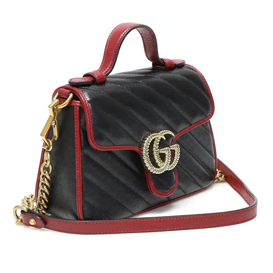 구찌 583571 마틀라세 마몽 탑 핸들 미니 2WAY 상품이미지3