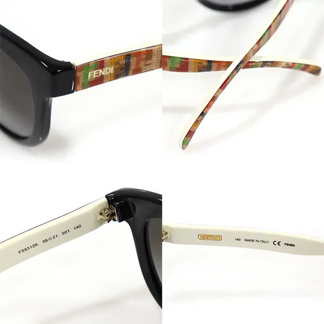 펜디 FS5312K 블랙 프레임 FF로고 여성 선글라스 EP31225FD 상품이미지7