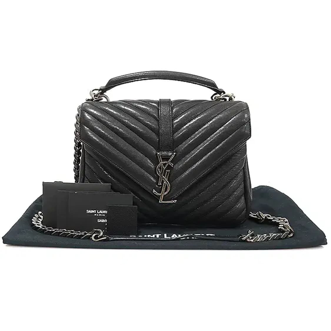 생로랑 428056 램스킨 마틀라세 컬리지 2WAY EP56735YSL 상품이미지2